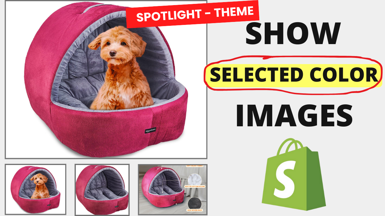 Display Selected Color Images - SPOTLIGHT Theme