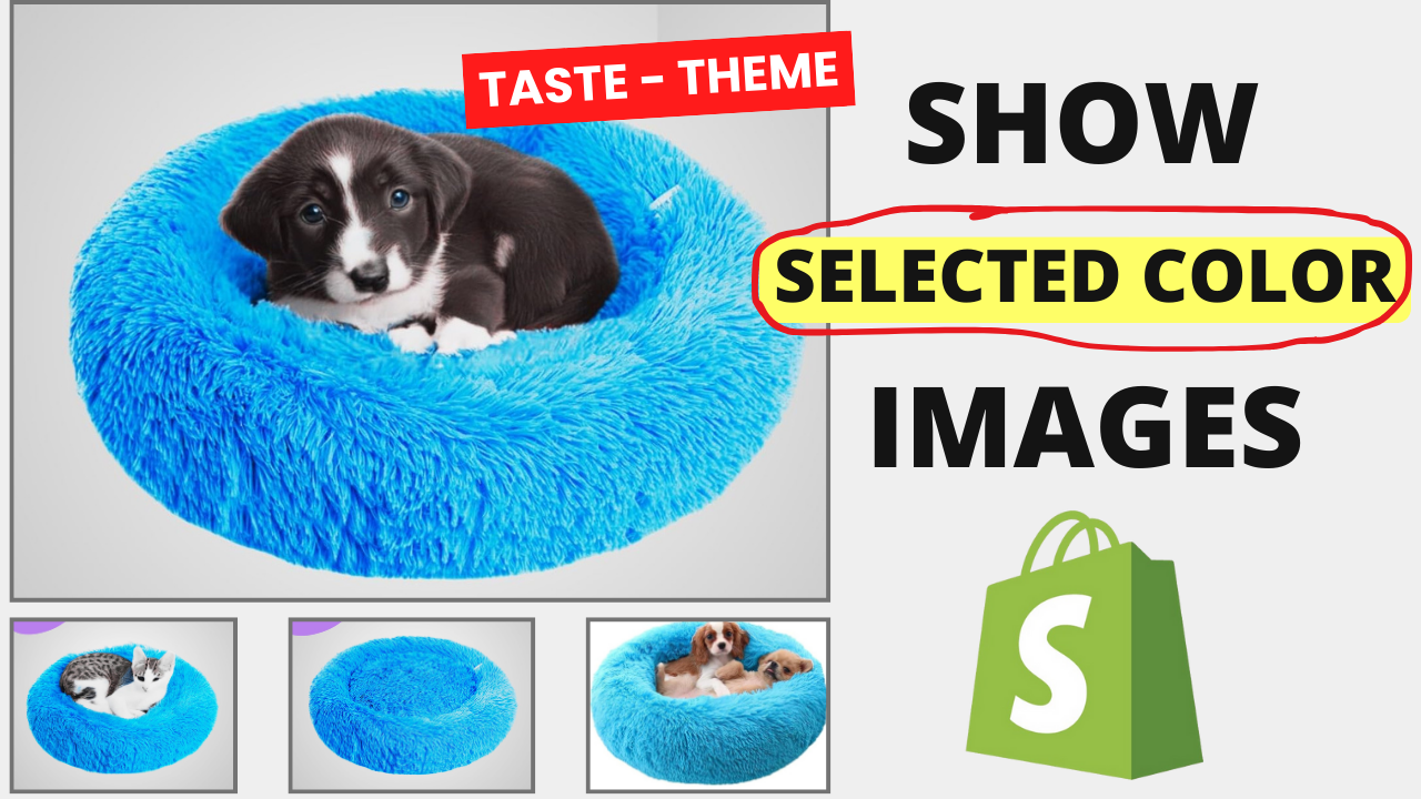 Display Selected Color Images - TASTE Theme