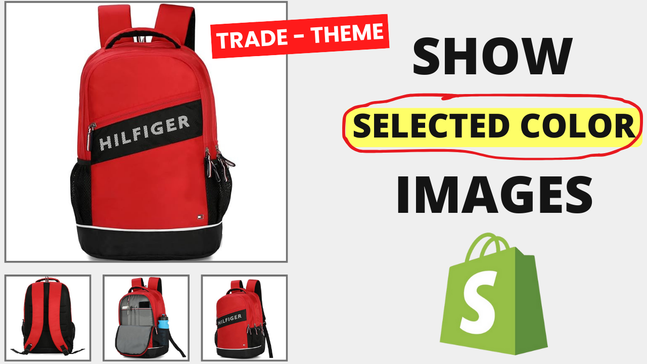 Display Selected Color Images - TRADE Theme