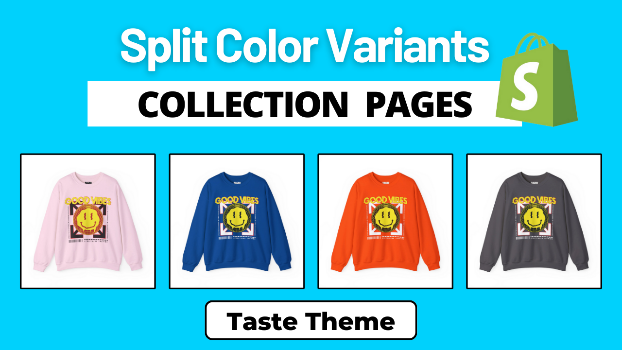 Products By Color Variants - Taste Theme