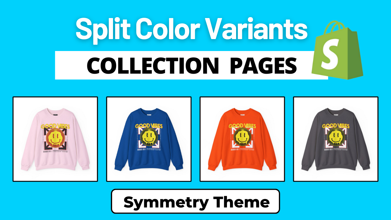 Products By Color Variants - Symmetry Theme