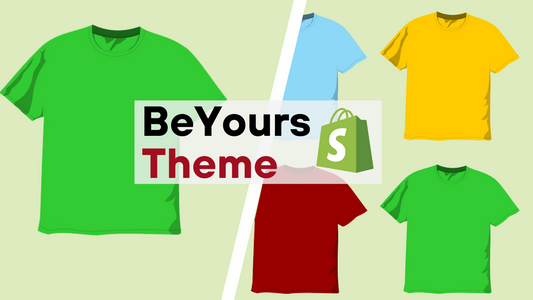 Display Color Variants as Separate Products - Shopify Be Yours Theme