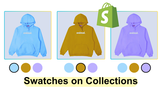 How to Add Color Swatches on Collection Page + Show Color Variants as Separate Products – Shopify