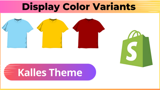 Products By Color Variants Shopify Kalles Theme