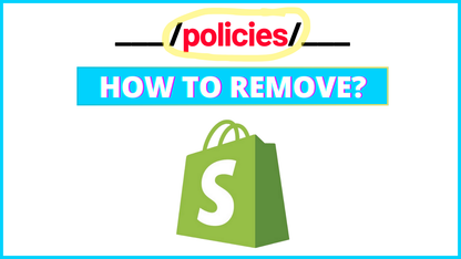 Clean Your Shopify URLs: Remove /policies for Better SEO