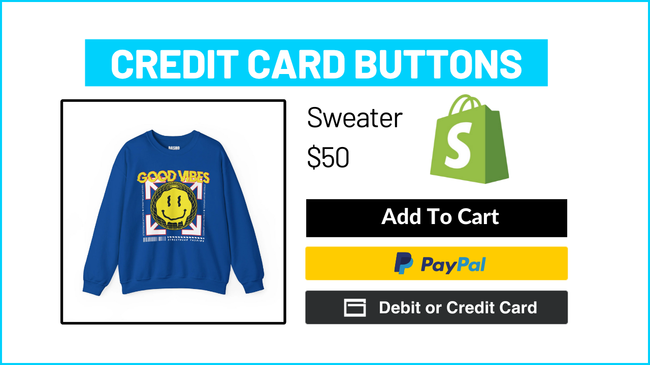 PayPal Smart Buttons in Shopify Cart page - SENSE  theme