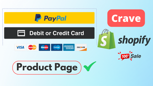 PayPal Smart Buttons Product Page - Crave Theme