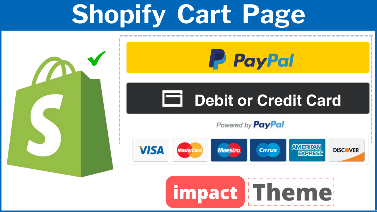PayPal Smart Buttons - impact Theme