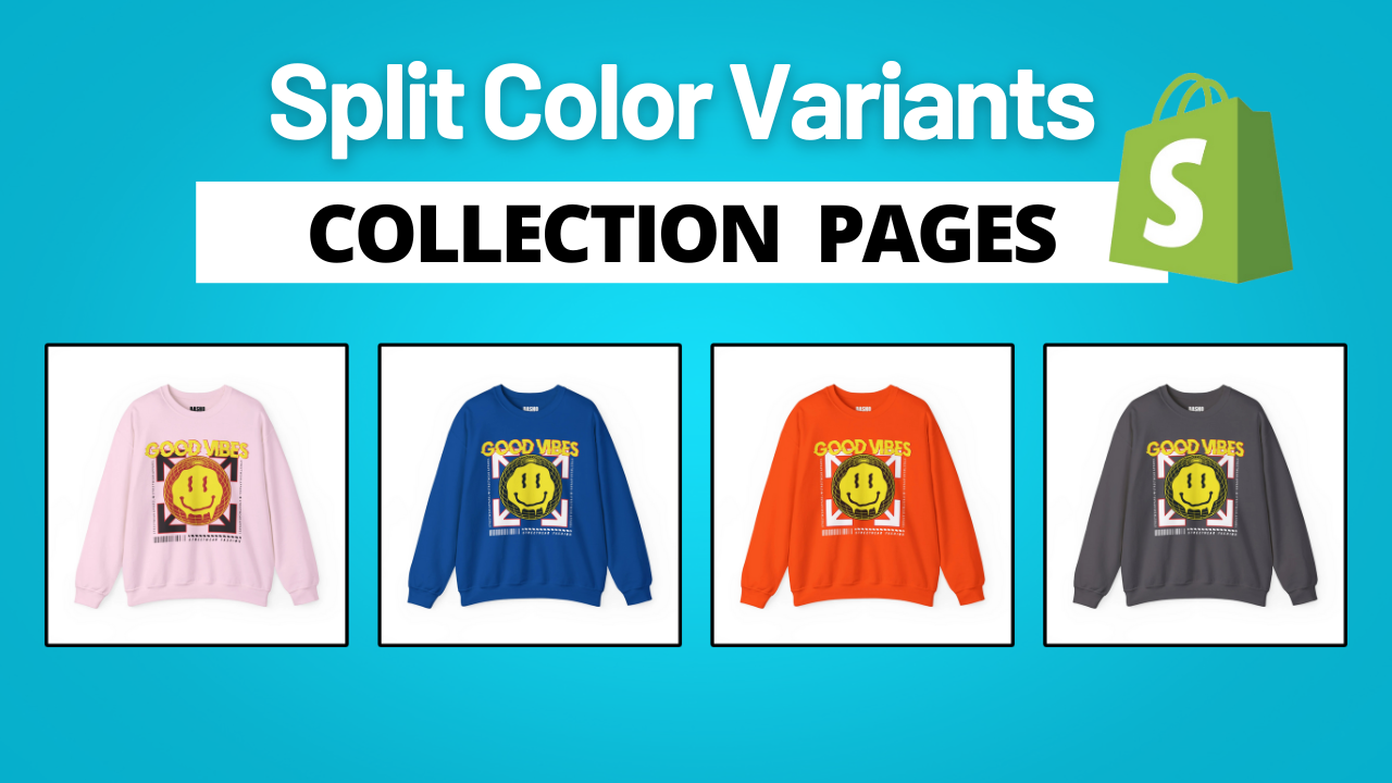 Display Color Variants as Separate Products - Shopify Trade Theme