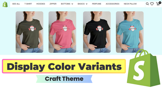 Products By Color Variants - Craft Theme