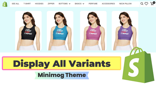 Products by Color Variants - Minimog Theme Shopify