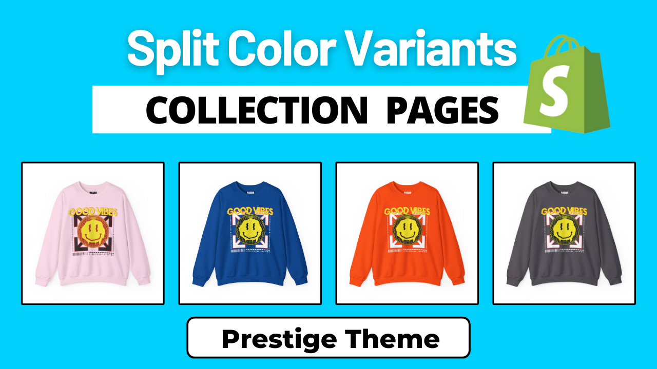 Products By Color Variants - Prestige Theme