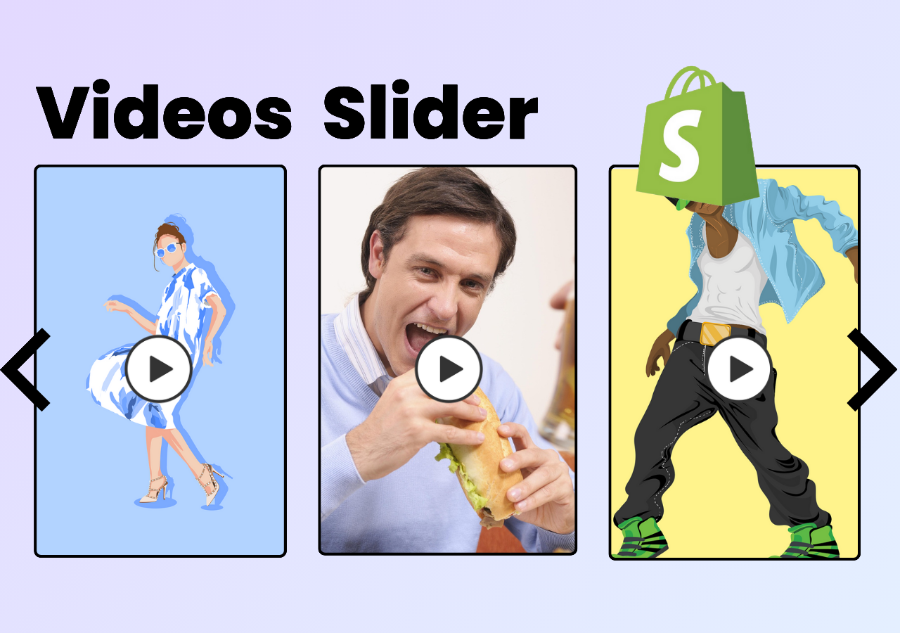 Add Video Slider Section in Shopify Store