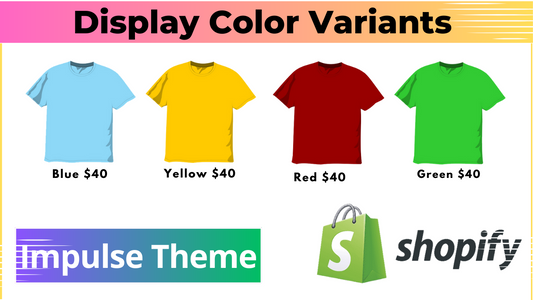 Products By Color Variants - Impulse Theme